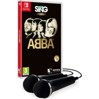 ABBA PS5 LET'S SING - aż do 8 graczy - w zestawie 2 mikrofony